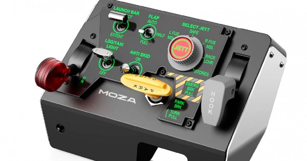RSeat Europe SimracingMoza Racing Flight MTLP Panel - MOZA MTP